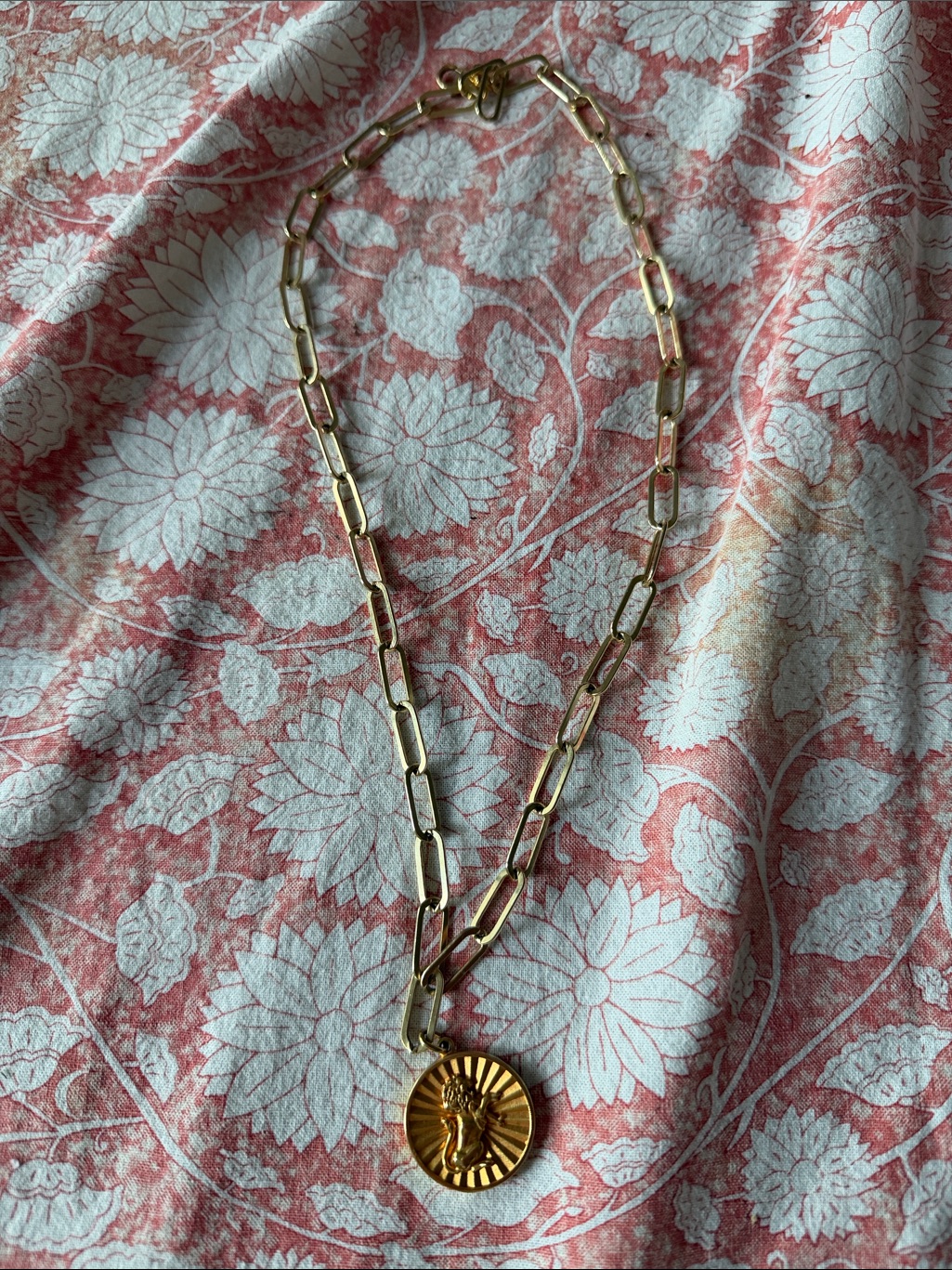 Hart - Nwot - Link Chain And Lion Strength Pendant — image 3 of 4